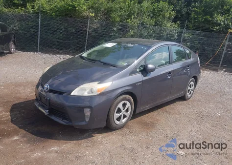 2012 Toyota Prius Three from USA, damaged, VIN JTDKN3DU7C5377683